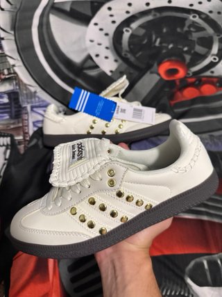 Adidas Samba x Wales Bonner Studded Blancas