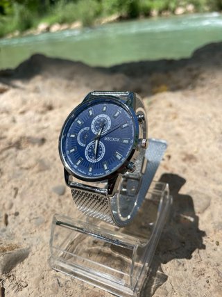 Reloj MSCXDK Azul y Plata