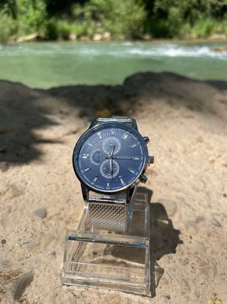 Reloj MSCXDK Azul y Plata