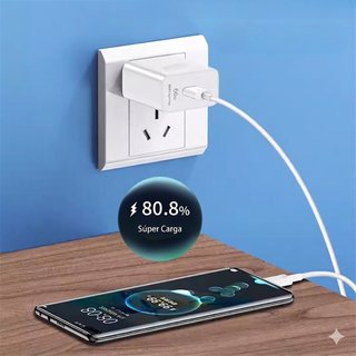 Cargador Huawei 66W Superrápida USB-C