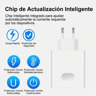 Cargador Huawei 66W Superrápida USB-C