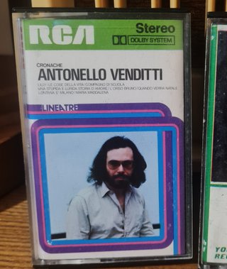 6 Cassette Dalla Venditti Bertoli Baglioni Capri