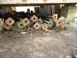 Puntales de obra metálicos