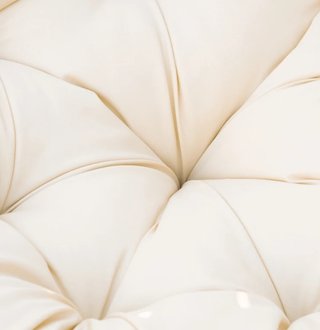 Poltrona Papasan in rattan sintetico girevole