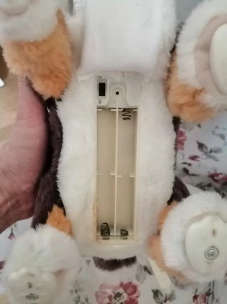Peluche cane animato.