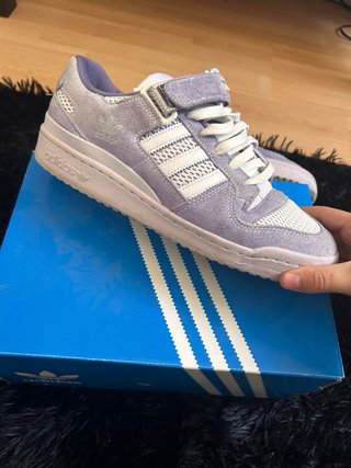 Adidas Forum Low Morado/Blanco Talla 42,5