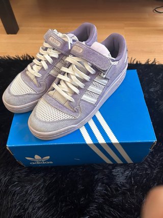 Adidas Forum Low Morado/Blanco Talla 42,5