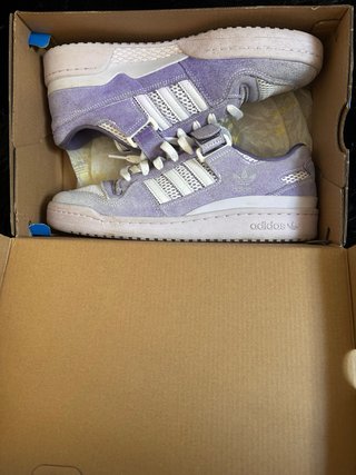 Adidas Forum Low Morado/Blanco Talla 42,5