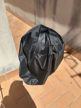 Barbacoa Carbón Negra Usada 2 Veces
