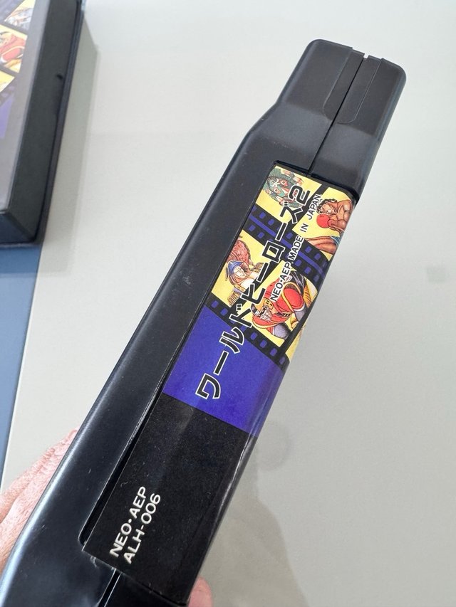 World Heroes 2 SNK Neo Geo AES NeoGeo NG Jap