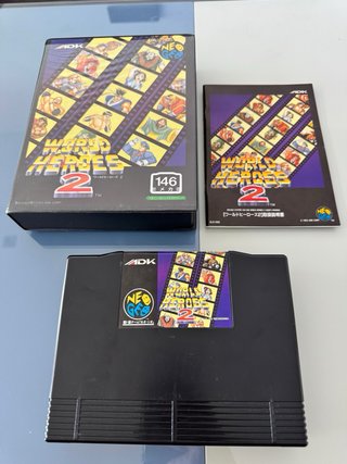 World Heroes 2 SNK Neo Geo AES NeoGeo NG Jap