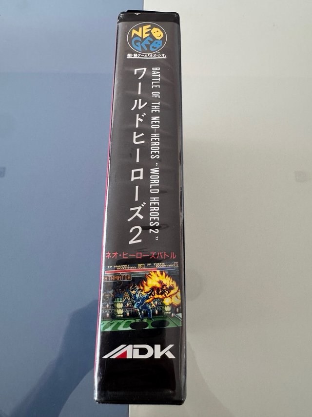 World Heroes 2 SNK Neo Geo AES NeoGeo NG Jap