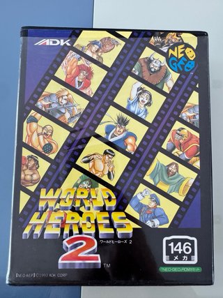 World Heroes 2 SNK Neo Geo AES NeoGeo NG Jap