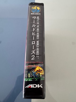 World Heroes 2 SNK Neo Geo AES NeoGeo NG Jap