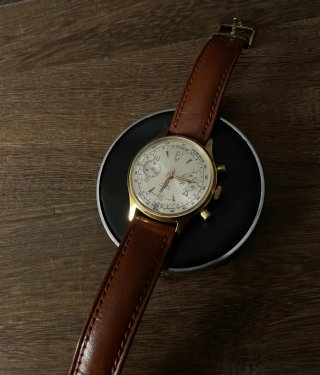 Orologio vintage Chronographe Suisse Landeron 187