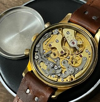 Orologio vintage Chronographe Suisse Landeron 187
