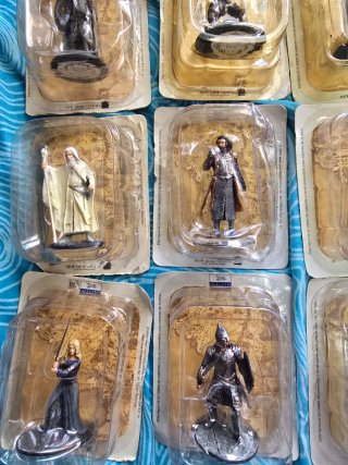 Figuras Plomo Señor de los Anillos Colección