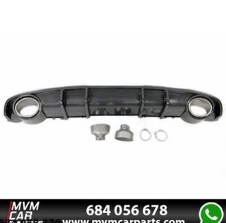 Difusor Trasero AUDI A4 B9 2016+ LOOK RS4 carbono
