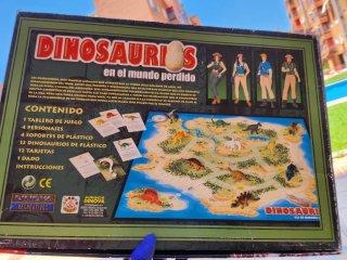 Juego de mesa Dinosaurios en el mundo perdido