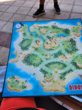 Juego de mesa Dinosaurios en el mundo perdido