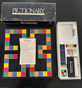 Lote juegos de mesa: Pictionary, Pasapala, Parchís
