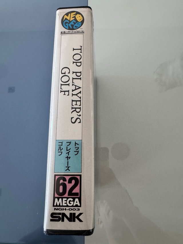 Top Player's Golf SNK Neo Geo Cartucho + Manual
