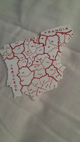 Plantillas Mapa España y Portugal