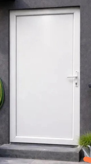 Puerta exterior PVC 210x90 con cerradura