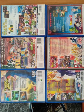 6 Juegos Dragon Ball Z PS2