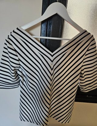Jersey manga corta Cortefiel Rayas Mujer