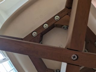 Juego 2 Sillas Ikea Blancas Madera