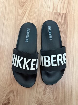 Chanclas Bikkembergs Negras y Blancas