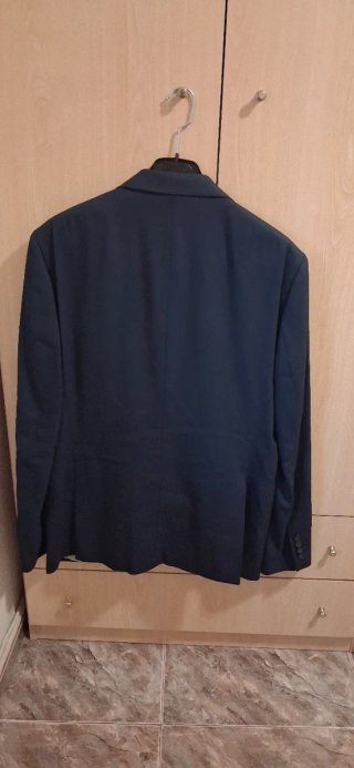 Traje Zara Hombre Azul Marino Talla M