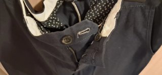 Traje Zara Hombre Azul Marino Talla M