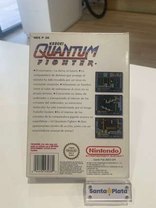 Juego Nintendo NES Quantum Fighter Español