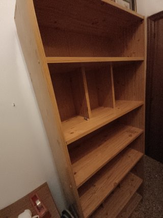 Estantería Librería Madera Fondo