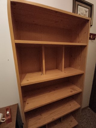 Estantería Librería Madera Fondo