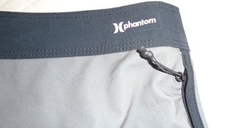 Bermuda Hurley Phantom Surf Negra y Gris