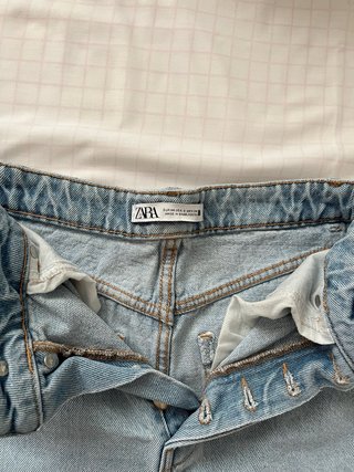 Bermudas vaqueras Zara tiro alto