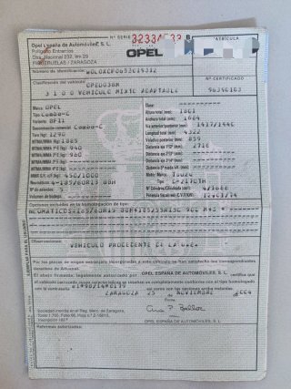 Opel Combo 2004