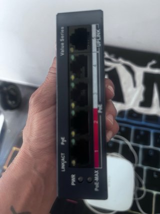 Switch Ethernet PoE Hikvision