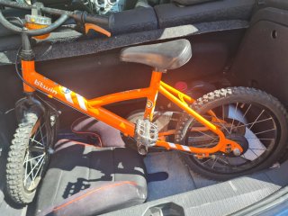 Bicicleta infantil Btwin naranja