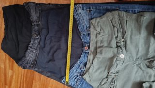 Pantalones de maternidad (3 uds)