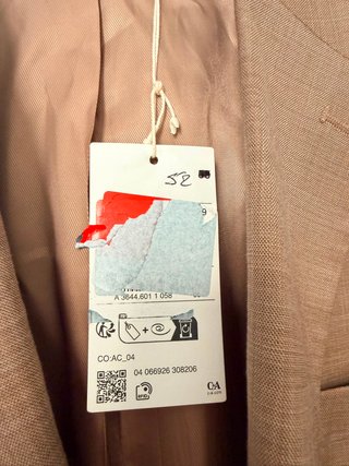 Giacca uomo C&A taglia 52 nuova