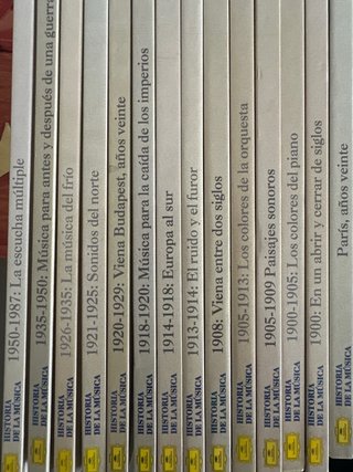 Colección Historia de la Música DG 49 tomos