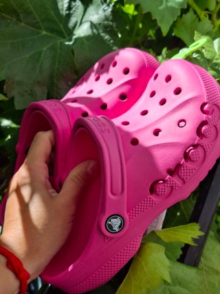 Zuecos Crocs Rosa