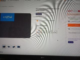 Disco Duro SSD Crucial 2TB