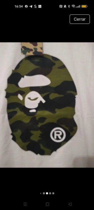 Camiseta BAPE Verde y Blanca
