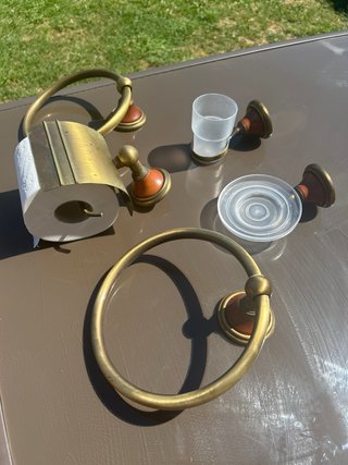 Kit Accesorios Baño Metal y plástico