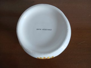 Zuppiera o centrotavola con girasoli